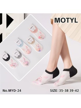 SKARPETY / STOPKI DAMSKIE .SIZE: 35-42, (40PAR/PACZKA) KOLOR JAK NA ZDZIĘCIU