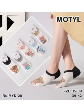SKARPETY / STOPKI DAMSKIE .SIZE: 35-42, (40PAR/PACZKA) KOLOR JAK NA ZDZIĘCIU