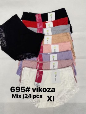 Majtki damskie, size xl  paczka 24szt ,mix kolor