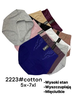 Majtki damskie, size 5-7xl  paczka 24szt ,mix kolor