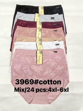 Majtki damskie, size 4-6xl  paczka 24szt ,mix kolor