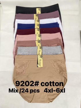 Majtki damskie, size 4-6xl  paczka 24szt ,mix kolor