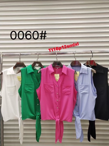Koszule damskie , Size s-xl,paczka 12szt,mix kolor