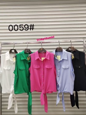 Koszule damskie , Size s-xl,paczka 12szt,mix kolor
