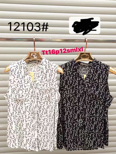 Koszule damskie , Size s-xl,paczka 12szt,mix kolor