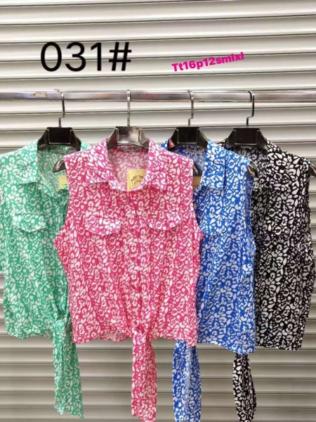 Koszule damskie , Size s-xl,paczka 12szt,mix kolor