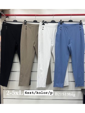 Spodnie damskie , Size 2-5xl,paczka 4szt,1 kolor