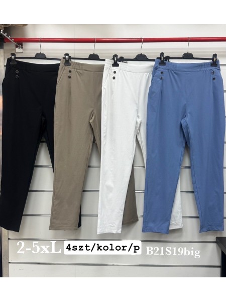 Spodnie damskie , Size 2-5xl,paczka 4szt,1 kolor
