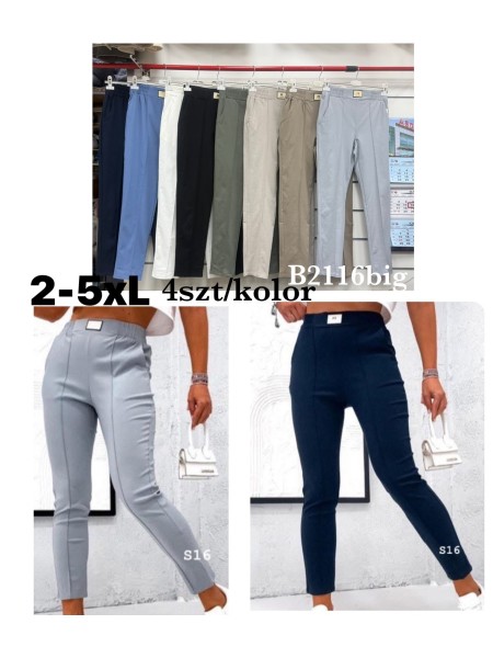 Spodnie damskie , Size 2-5xl,paczka 4szt,1 kolor