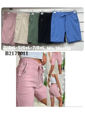 Spodenki damskie , Size 3-8xl,paczka 15szt,mix kolor
