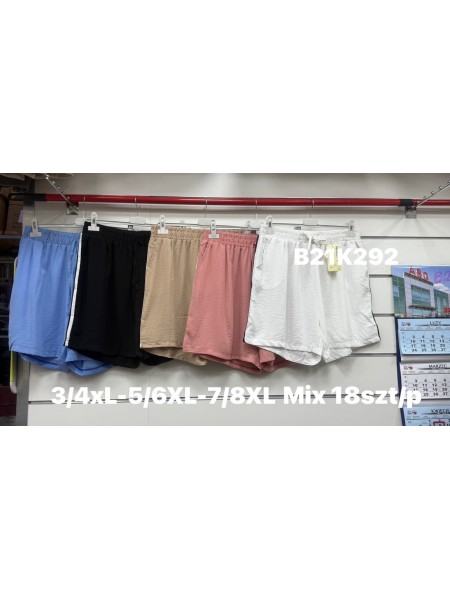 Spodenki damskie , Size 3-8xl,paczka 18szt,mix kolor