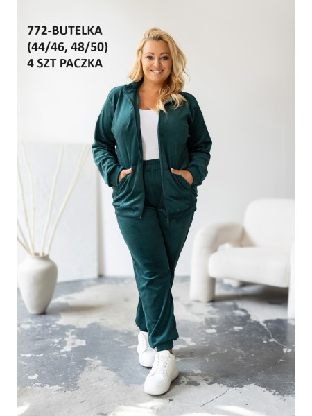 Komplety damskie polskie, Size 44-50,paczka 4szt,1kolor