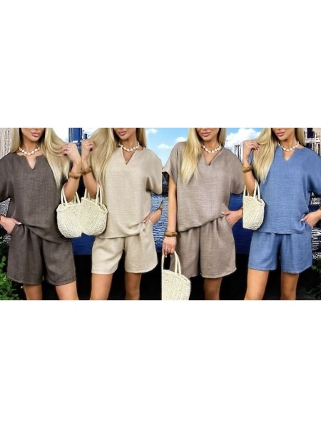 Komplety damskie polskie, Size 2xl-3xl,paczka 4szt,1kolor