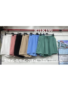 Spodenki damskie , Size 3-8xl,paczka 18szt,mix kolor