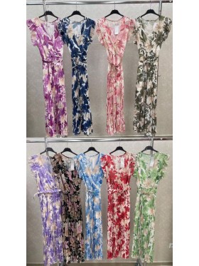 Sukienki damskie wloskie, Size uni,paczka 6szt,mix kolor