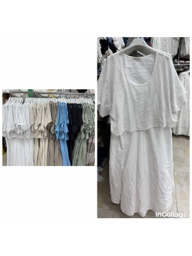 Sukienki damskie wloskie, Size uni,paczka 6szt,mix kolor
