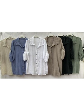 Koszule damskie wloskie, Size uni,paczka 6szt,mix kolor