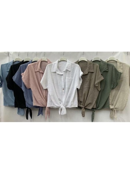 Koszule damskie wloskie, Size uni,paczka 6szt,mix kolor