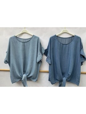 Bluzki damskie wloskie, Size uni,paczka 6szt,mix kolor