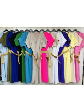 Sukienki damskie wloskie, Size uni,paczka 6szt,mix kolor