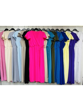 Sukienki damskie wloskie, Size uni,paczka 6szt,mix kolor