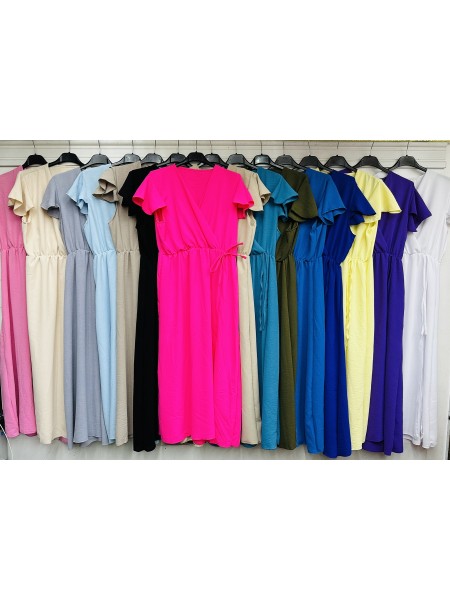 Sukienki damskie wloskie, Size uni,paczka 6szt,mix kolor
