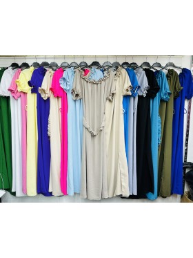 Sukienki damskie wloskie, Size uni,paczka 6szt,mix kolor