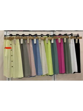 Spódnica długa damskie wloskie, Size uni,paczka 6szt,mix kolor