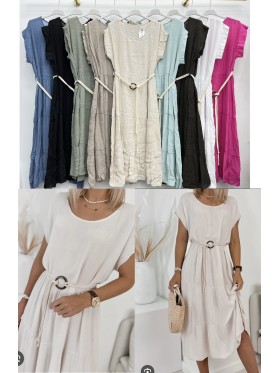 Sukienki damskie wloskie, Size uni,paczka 6szt,mix kolor