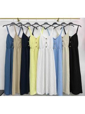 Sukienki damskie wloskie, Size uni,paczka 6szt,mix kolor