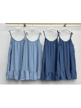 Sukienki damskie wloskie, Size uni,paczka 6szt,mix kolor