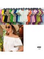 Bluzki damskie , Size uni,paczka 6szt,mix kolor