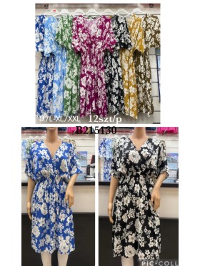 Sukienki damskie , Size m-2xl ,paczka 12szt,mix kolor