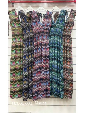 Sukienki damskie , Size m-2xl ,paczka 12szt,mix kolor