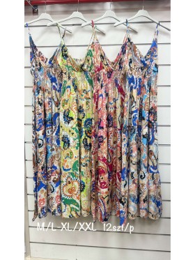 Sukienki damskie , Size m-2xl ,paczka 12szt,mix kolor