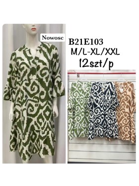 Sukienki damskie , Size m-2xl ,paczka 12szt,mix kolor