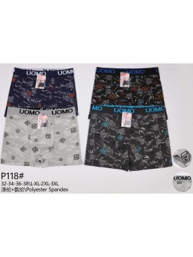 BOKSERKI MĘSKIE .SIZE: L -3XL (24 SZT/PACZKA) KOLOR JAK NA ZDZIĘCIU