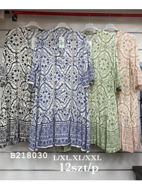 Sukienki damskie , Size l-2xl ,paczka 12szt,mix kolor