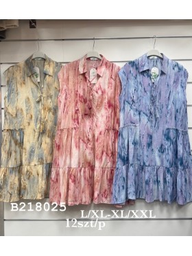 Sukienki damskie , Size l-2xl ,paczka 12szt,mix kolor