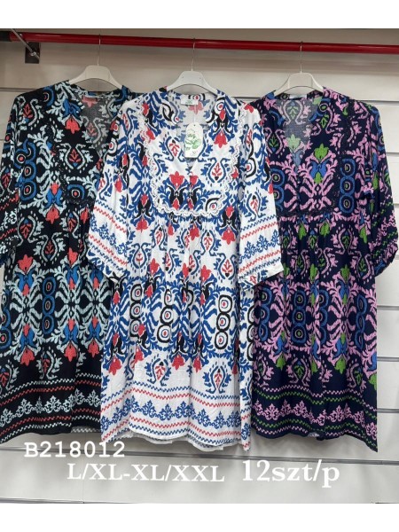 Sukienki damskie , Size l-2xl ,paczka 12szt,mix kolor