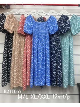 Sukienki damskie , Size m-2xl ,paczka 12szt,mix kolor