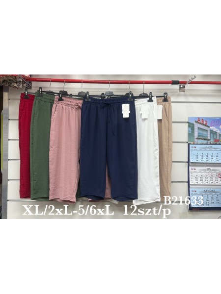 Spodenki damskie , Size xl-6xl ,paczka 12szt,mix kolor