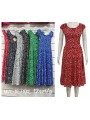 Sukienki damskie , Size m-2xl ,paczka 12szt,mix kolor