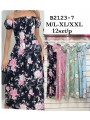 Sukienki damskie , Size m-2xl ,paczka 12szt,mix kolor