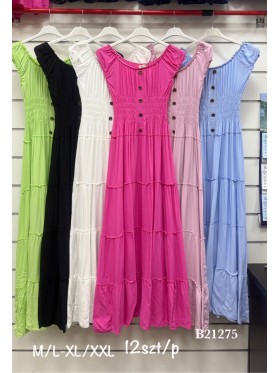 Sukienki damskie , Size m-2xl ,paczka 12szt,mix kolor