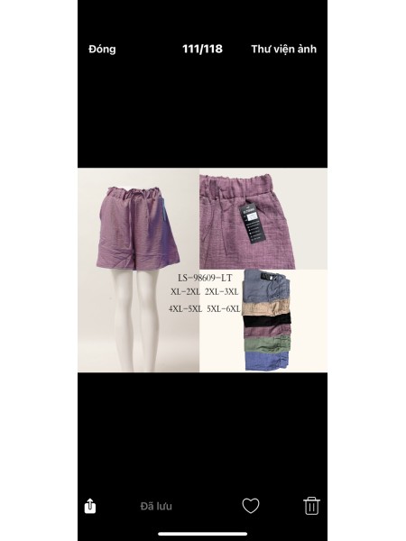 Spodenki damskie , Size XL-6xl,paczka 12szt,mix kolor