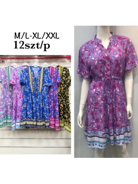 Sukienki damskie , Size m-2xl ,paczka 12szt,mix kolor