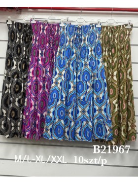 Spódnica długa damskie , Size m-2xl ,paczka 10szt,mix kolor