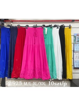Spódnica długa damskie , Size m-2xl ,paczka 10szt,mix kolor