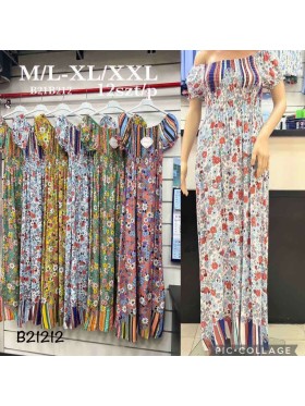 Sukienki damskie , Size m-2xl ,paczka 12szt,mix kolor